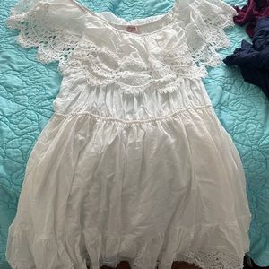 💕bundle only-White Mini Dress